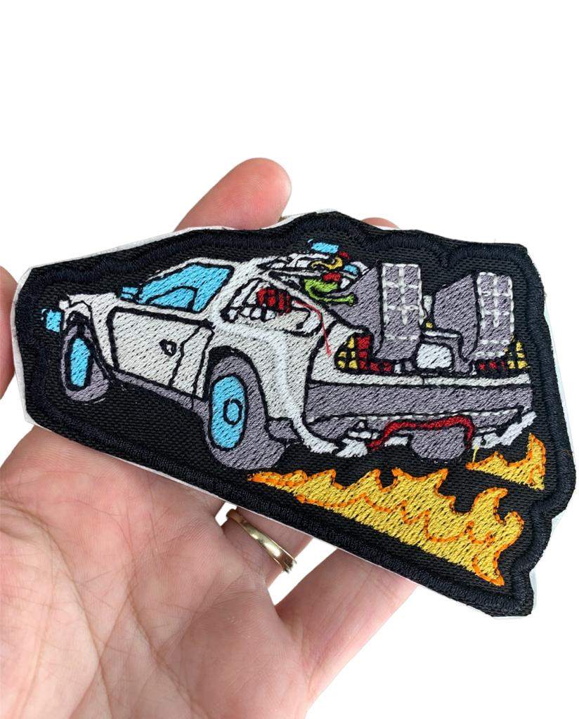 Toppe Ricamate Per Film Rorno Al Futuro Per Abbigliamento