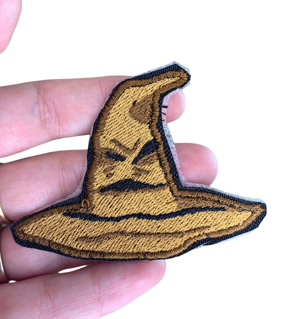 Patch, toppa ricamata termoadesiva cappello harry potter