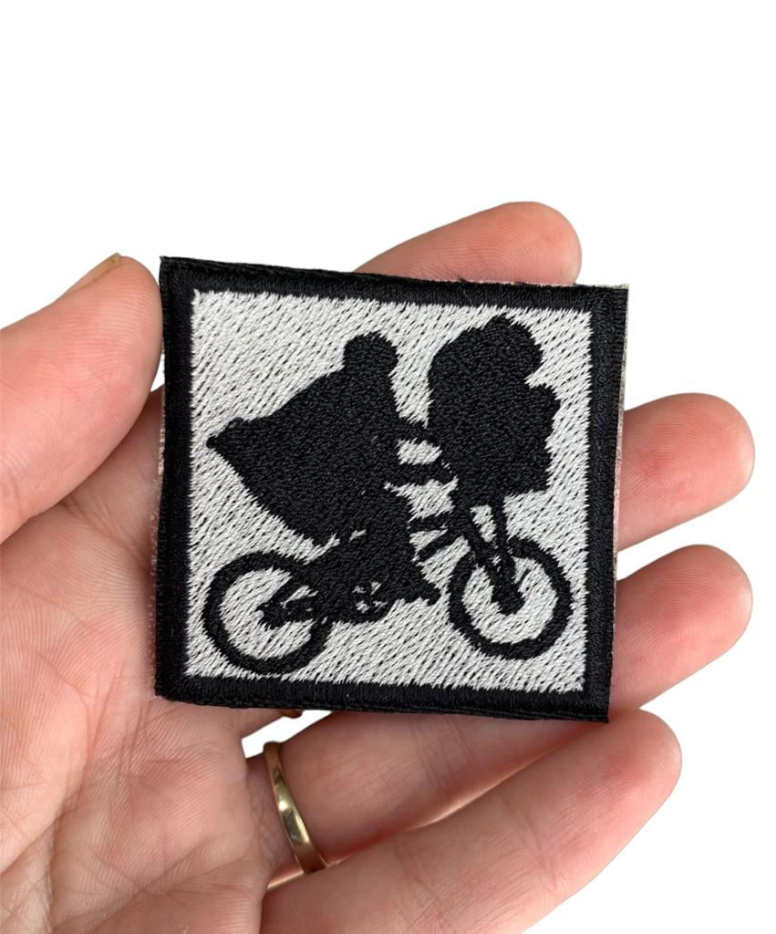 Patch,Toppa ricamata termoadesiva E.T