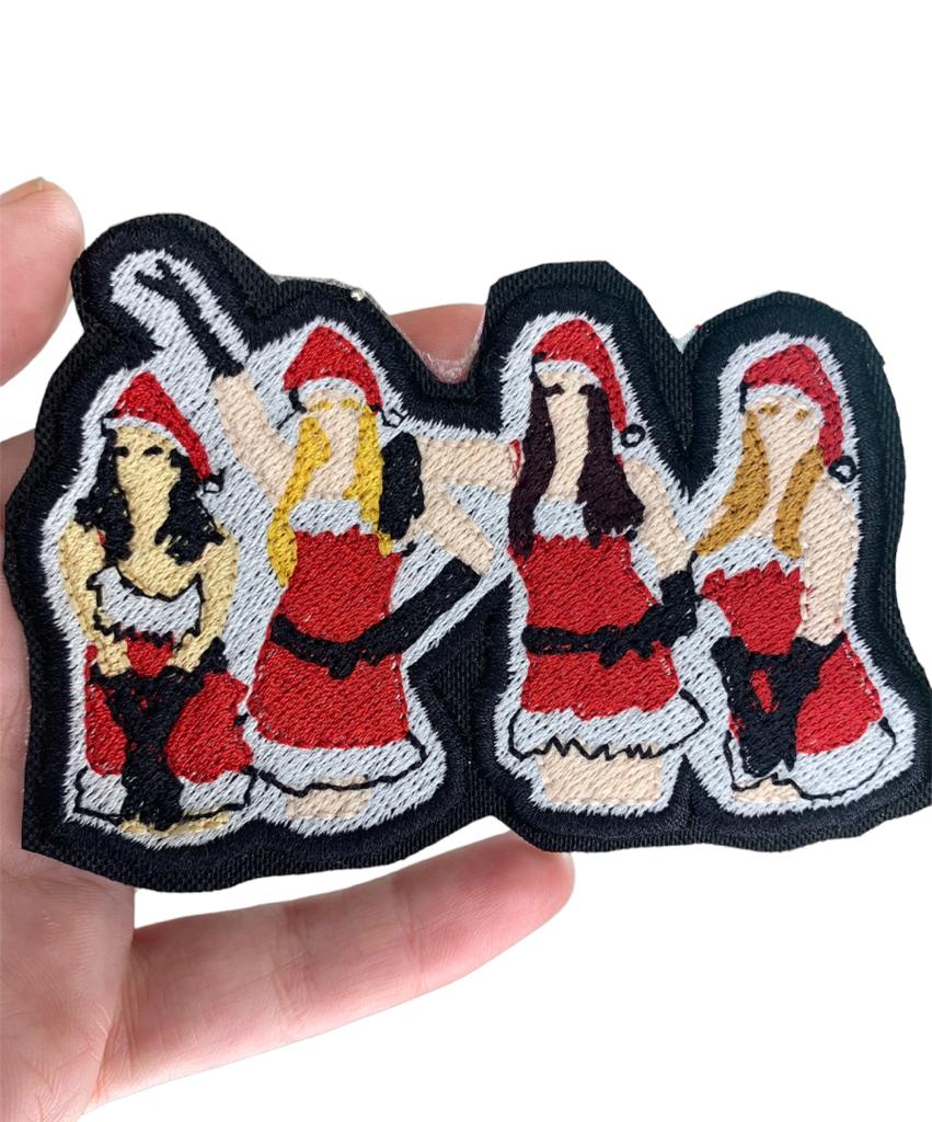 patch,toppa ricamata termoadesiva mean girls natale